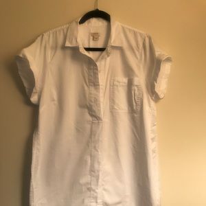 J. Crew Factory Pullover Shirt Dress